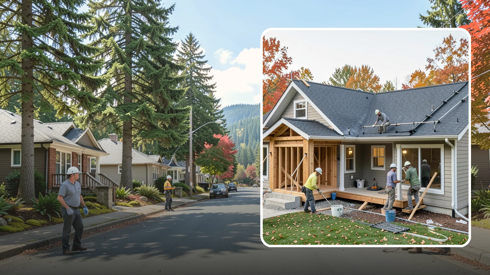 New Construction Roofing in Hunts Point, King County, WA - Complete roofing for new construction, coordinated with your build schedule and engineered for Northwest weather.