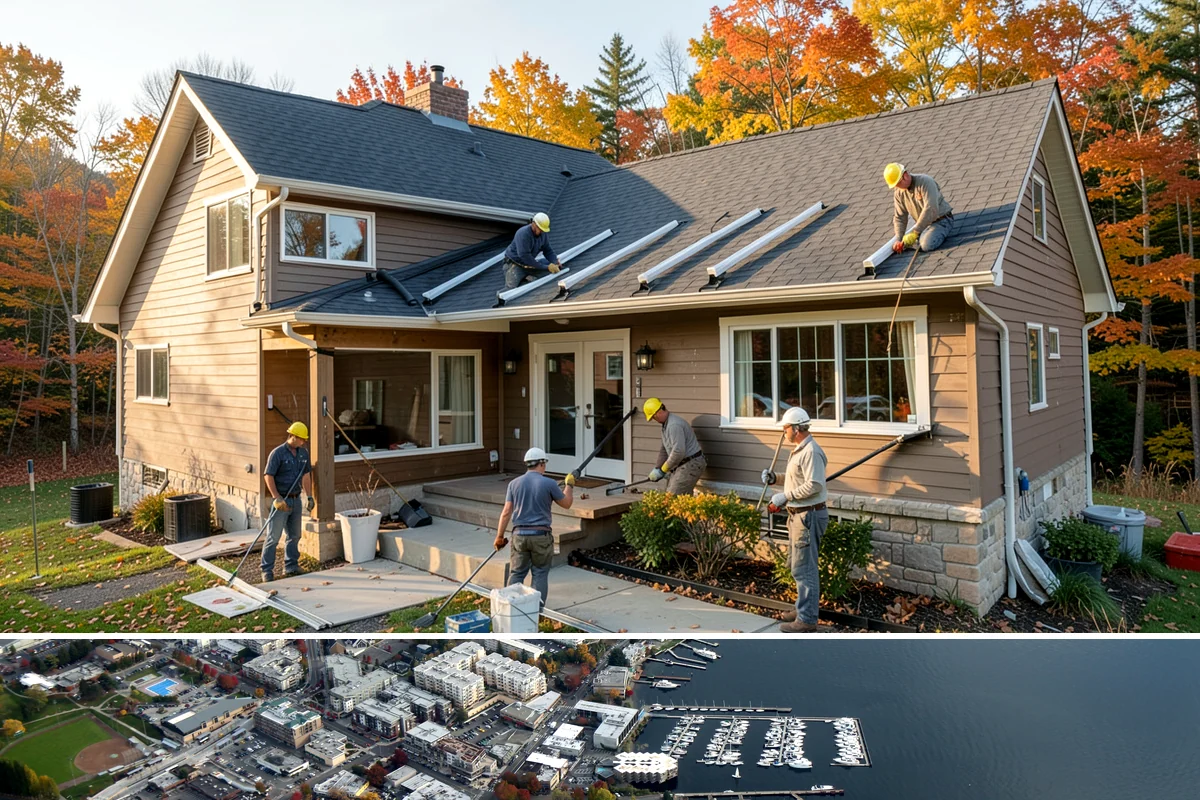 New Construction Roofing in Kirkland, King County, WA - Aligning the roofing phase with the drier months keeps the structure protected and on schedule.