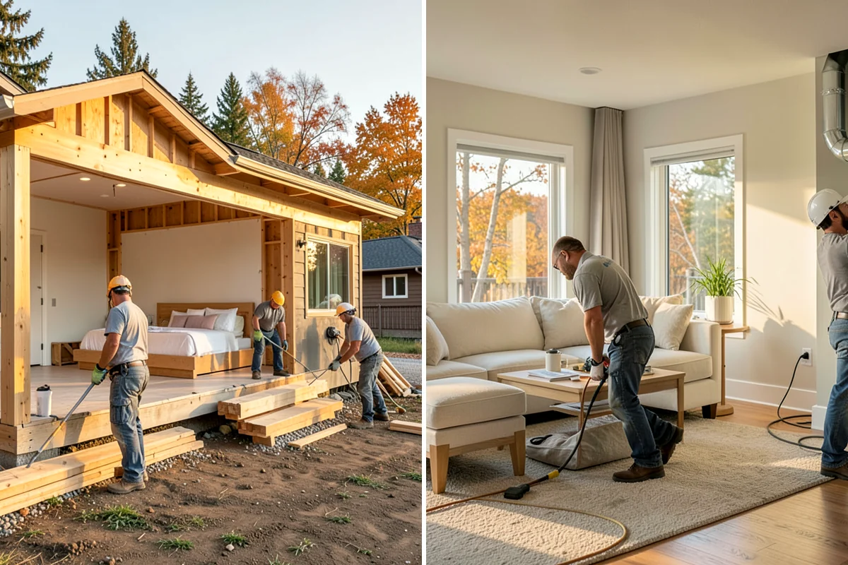 New Construction Roofing in Lake Forest Park, King County, WA - Review the roof plans and framing readiness