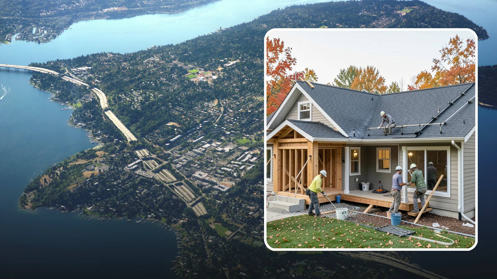 New Construction Roofing in Mercer Island, King County, WA - Complete roofing for new construction, coordinated with your build schedule and engineered for Northwest weather.