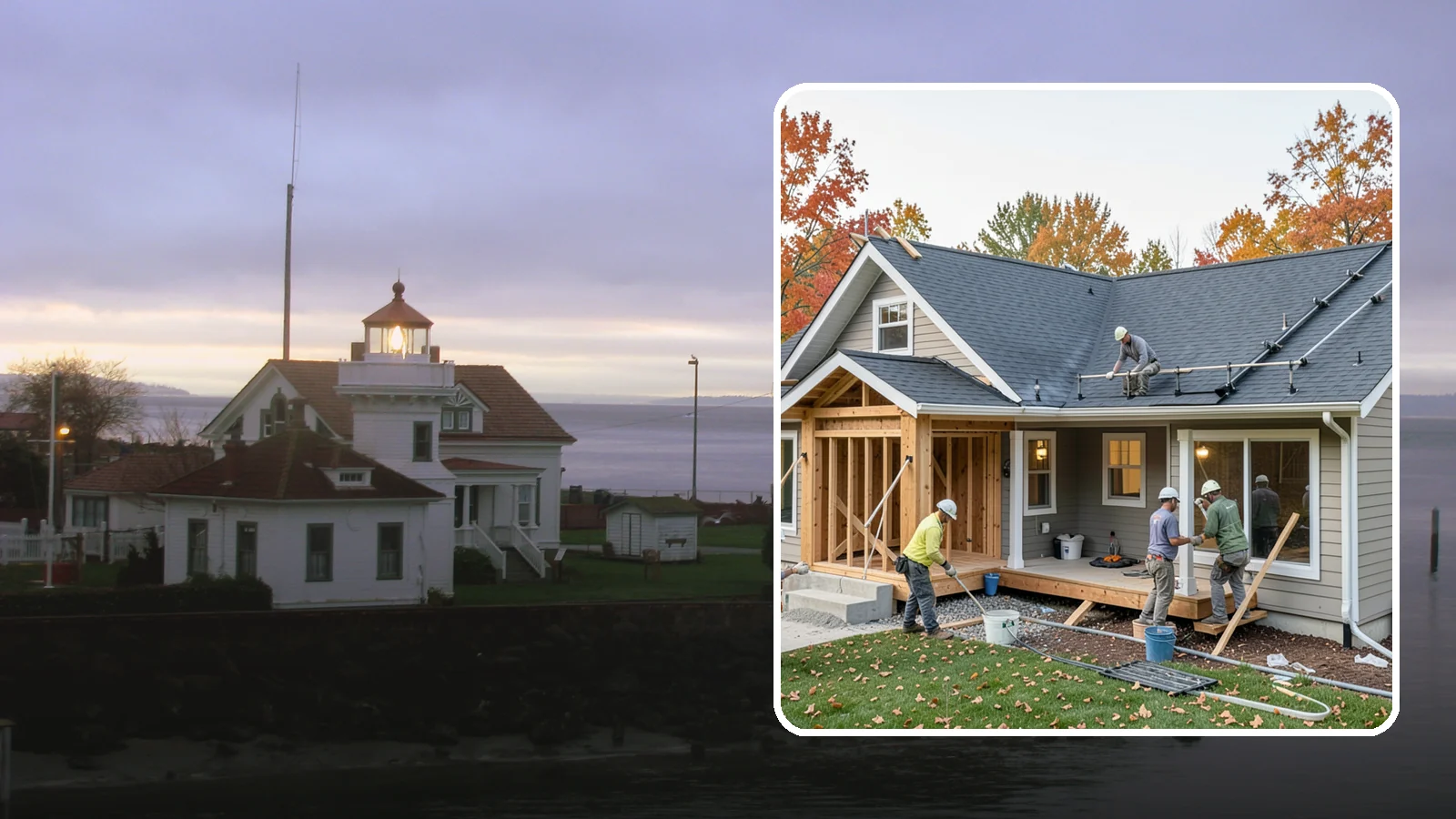 New Construction Roofing in Mukilteo, Snohomish County, WA - Complete roofing for new construction, coordinated with your build schedule and engineered for Northwest weather.