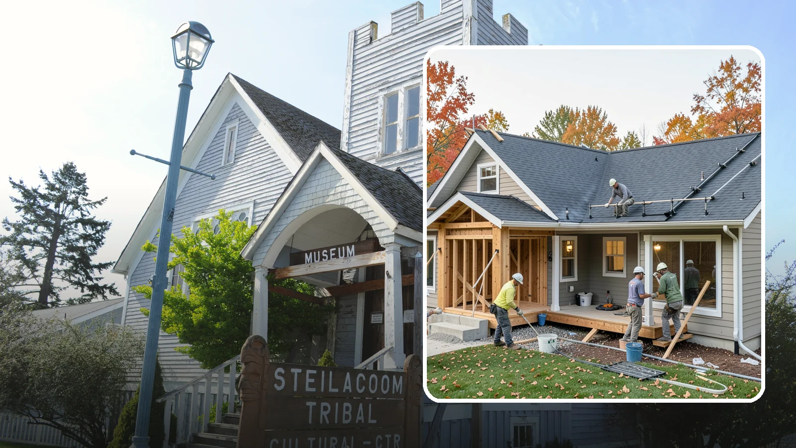 New Construction Roofing in Steilacoom, Pierce County, WA - Complete roofing for new construction, coordinated with your build schedule and engineered for Northwest weather.
