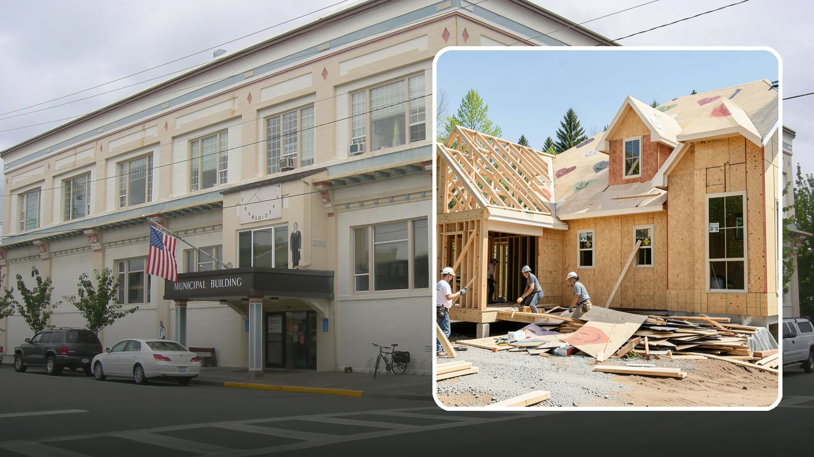New Home Framing in Anacortes, Skagit County, WA - Structural framing of new homes, from the sill plate to the roof trusses.