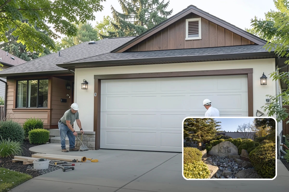 New Home Framing in Clyde Hill, King County, WA - Framing built to engineered seismic specifications