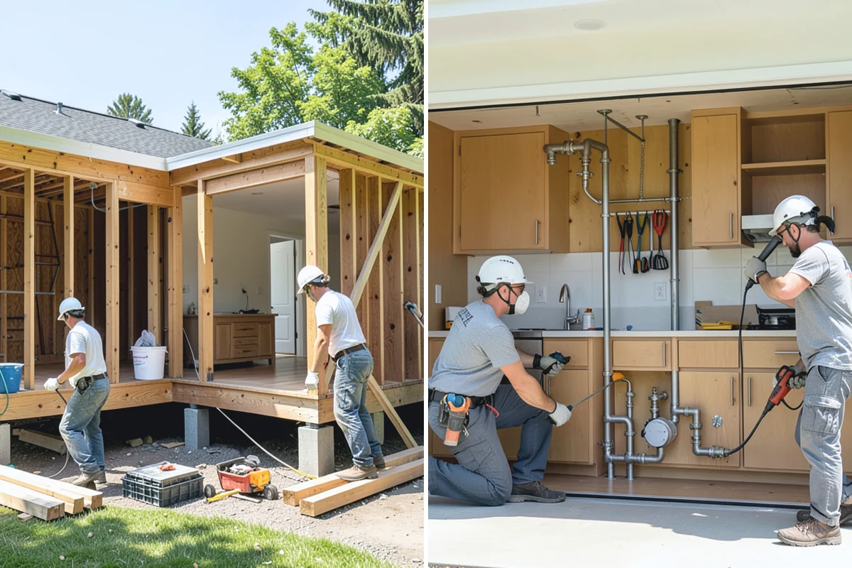 New Home Framing in Coupeville, Island County, WA - Review engineered plans and stage materials