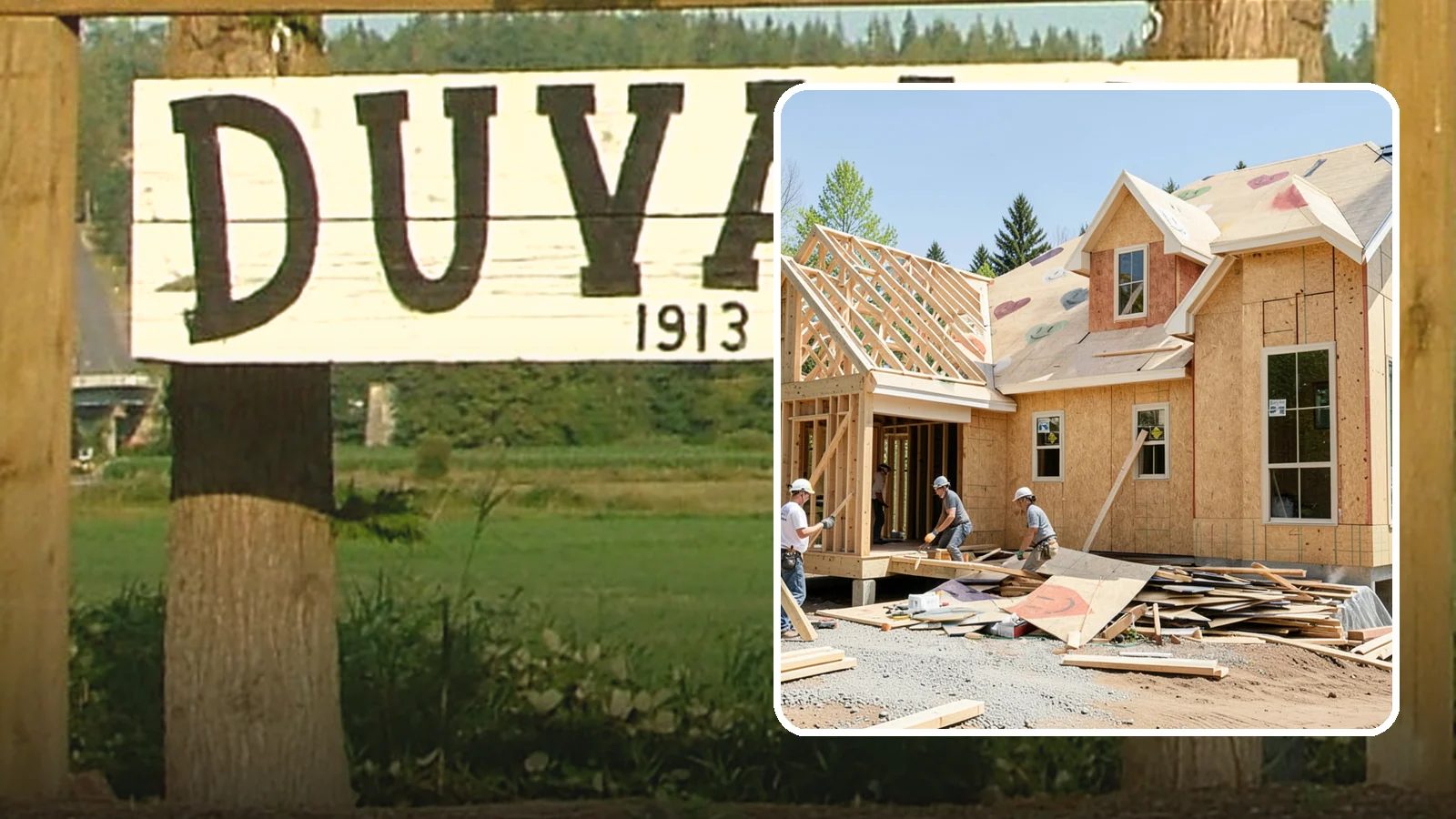 New Home Framing in Duvall, King County, WA - Structural framing of new homes, from the sill plate to the roof trusses.