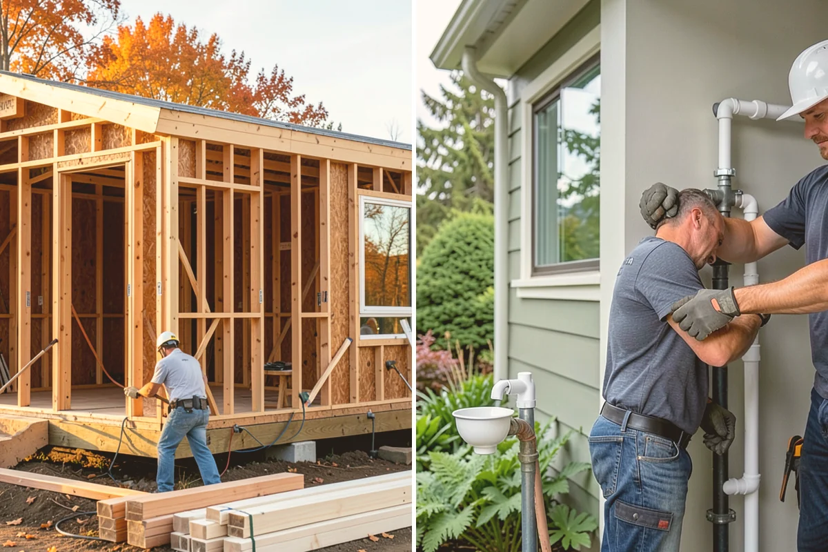 New Home Framing in Milton, King County, WA - Review engineered plans and stage materials