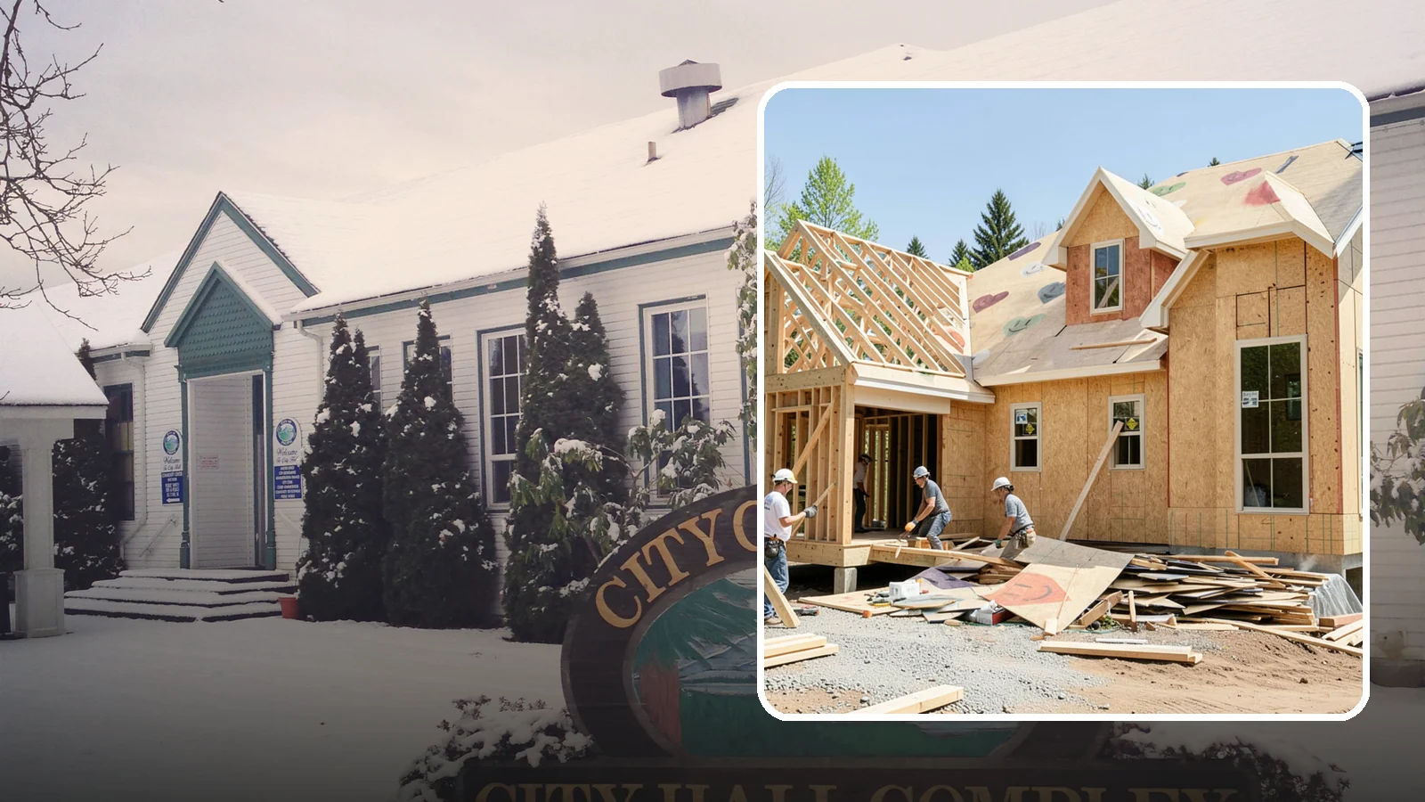 New Home Framing in Pacific, King County, WA - Structural framing of new homes, from the sill plate to the roof trusses.
