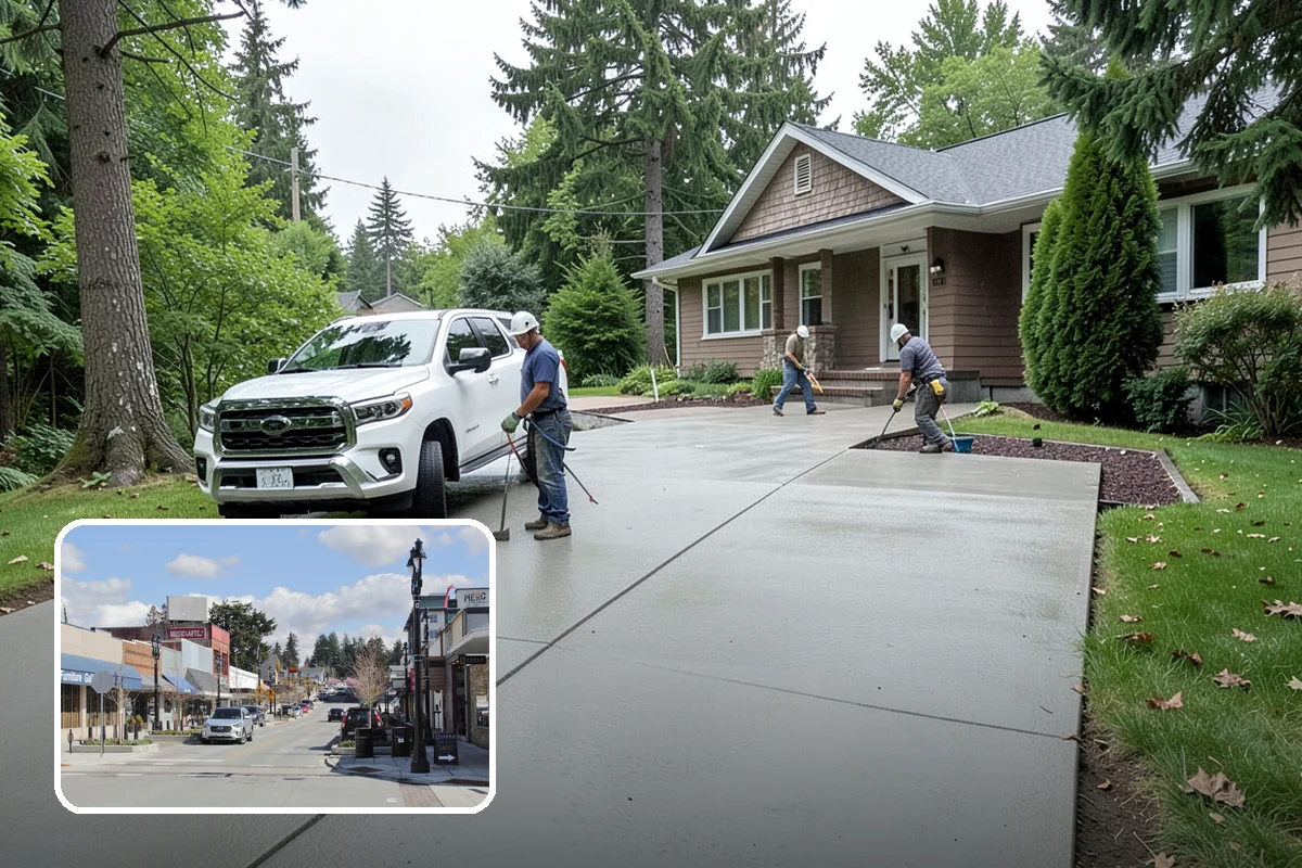 Newel Post Installation in Bothell, King County, WA - Anchors the railing for a solid, wobble-free feel