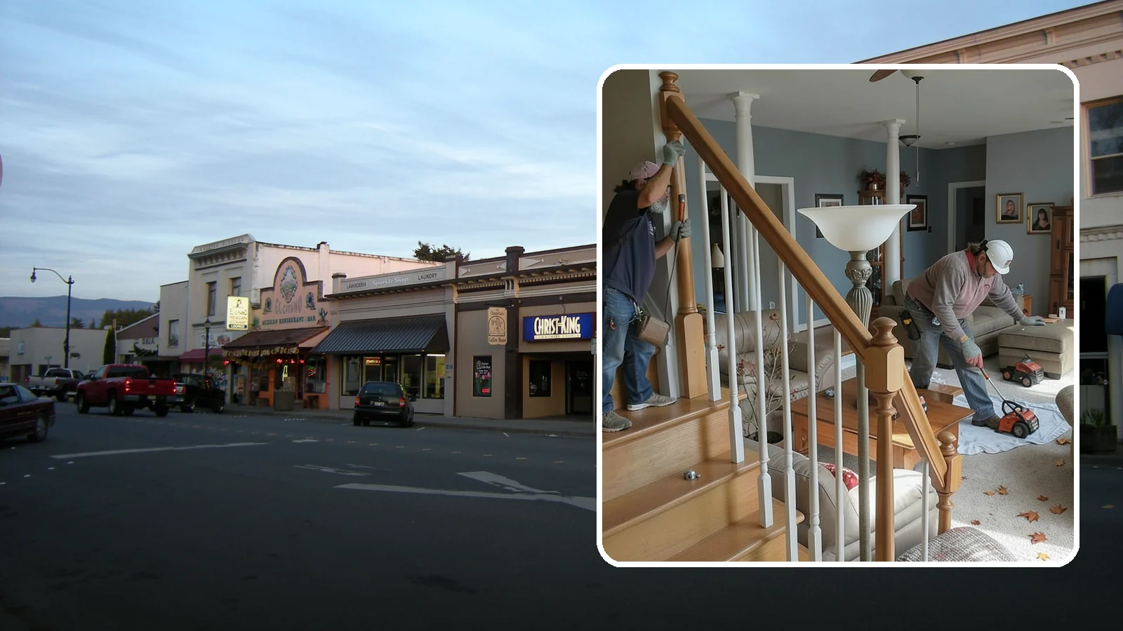 Newel Post Installation in Burlington, Skagit County, WA - Sturdy newel posts installed to anchor railings and add a finished stair detail.