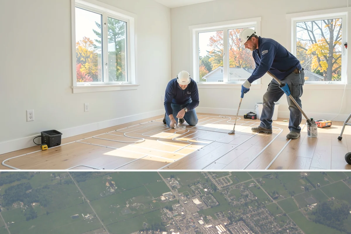 Newel Post Installation in Enumclaw, King County, WA - Newel post installation is a quick indoor task suitable for any season.
