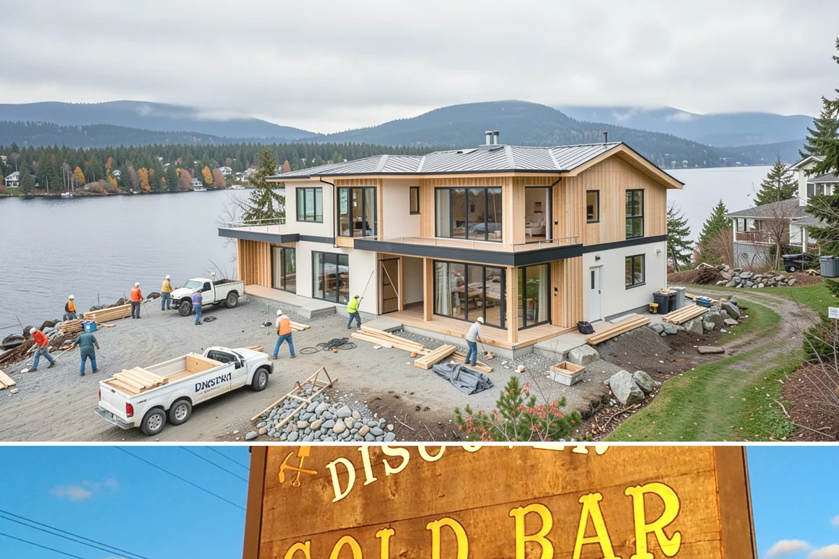 Newel Post Installation in Gold Bar, Snohomish County, WA - Newel post installation is a quick indoor task suitable for any season.