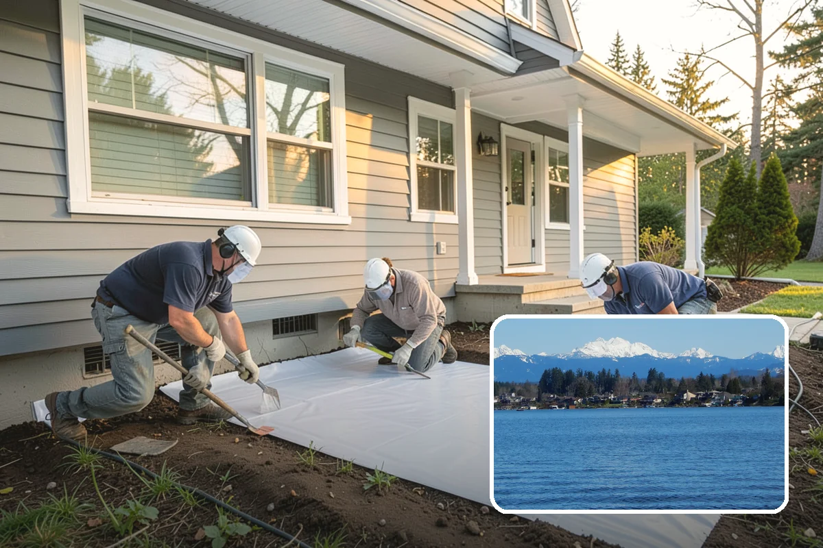 Newel Post Installation in Lake Stevens, Snohomish County, WA - Anchors the railing for a solid, wobble-free feel
