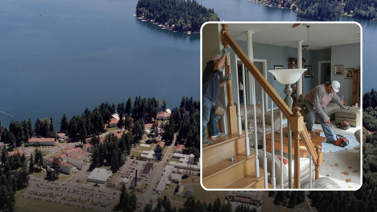 Newel Post Installation in Lakewood, Pierce County, WA - Sturdy newel posts installed to anchor railings and add a finished stair detail.