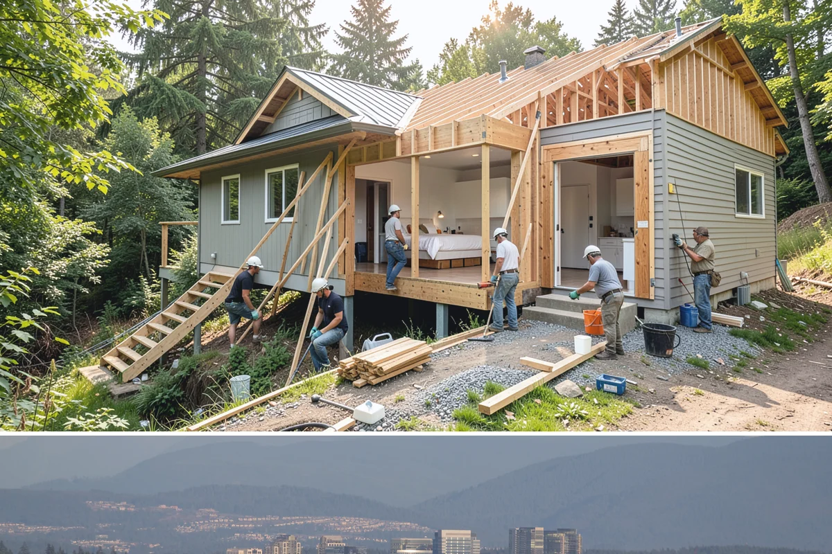 Newel Post Installation in Medina, King County, WA - Newel post installation is a quick indoor task suitable for any season.