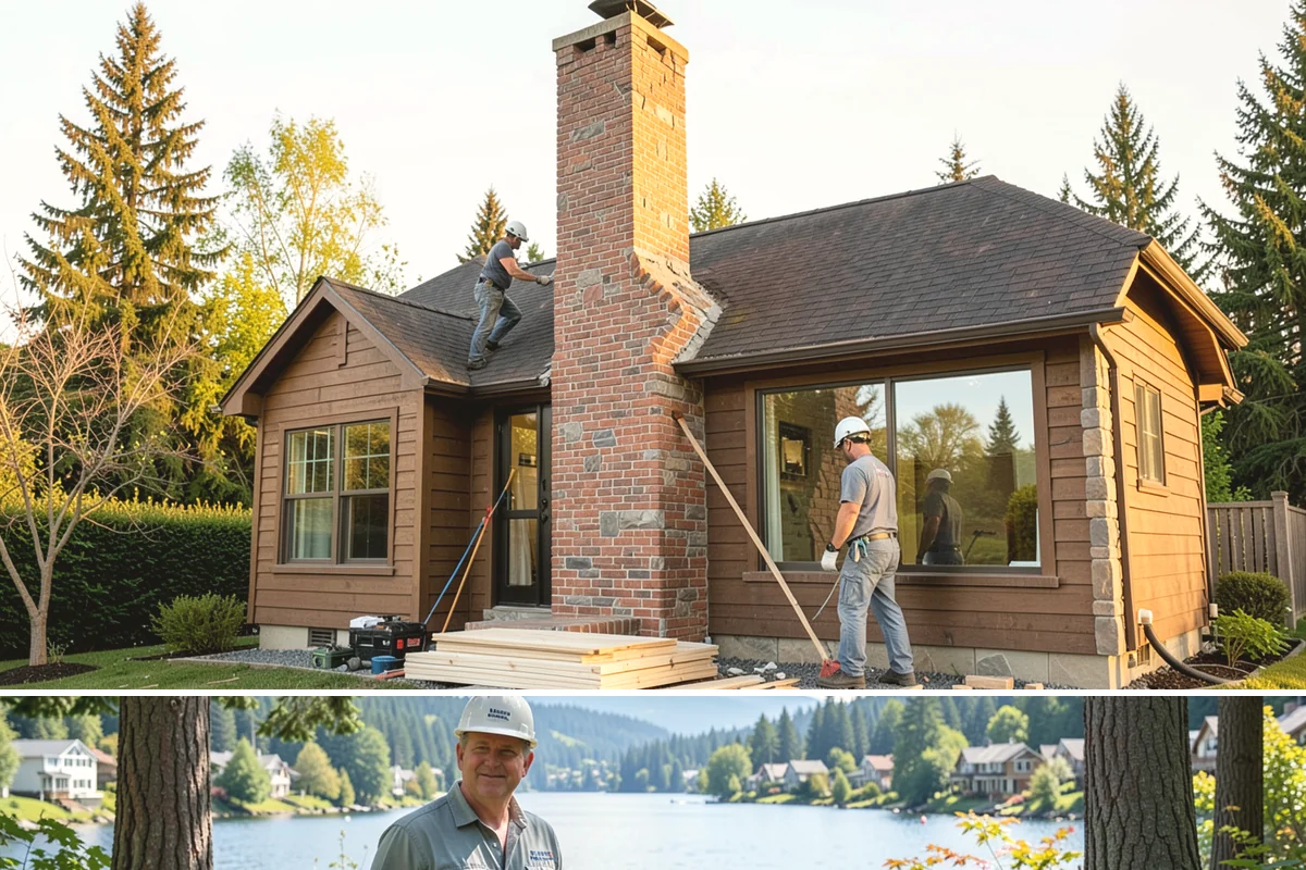 Newel Post Installation in Milton, King County, WA - Newel post installation is a quick indoor task suitable for any season.