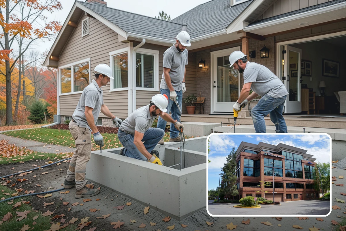 Newel Post Installation in Mountlake Terrace, Snohomish County, WA - Anchors the railing for a solid, wobble-free feel