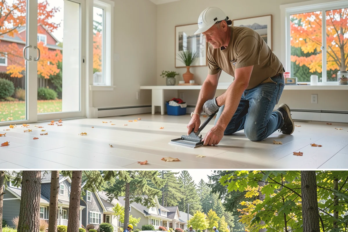Newel Post Installation in Normandy Park, King County, WA - Newel post installation is a quick indoor task suitable for any season.