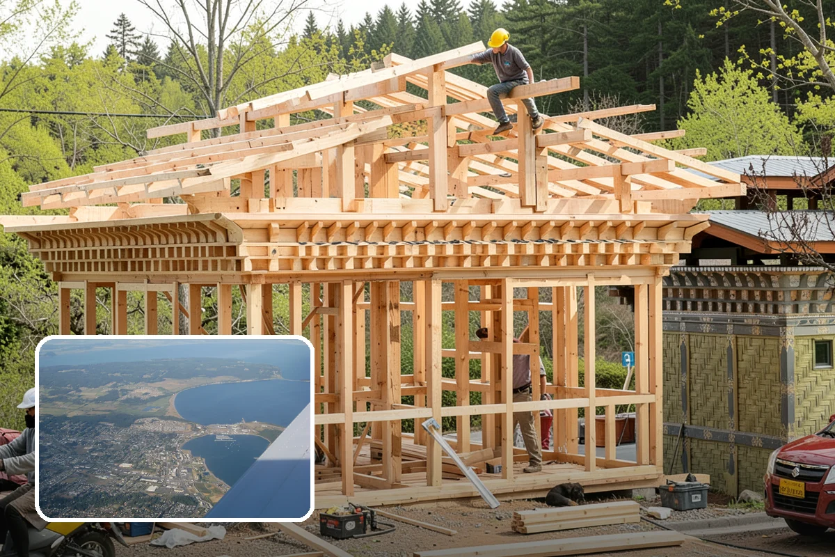 Newel Post Installation in Oak Harbor, Island County, WA - Anchors the railing for a solid, wobble-free feel