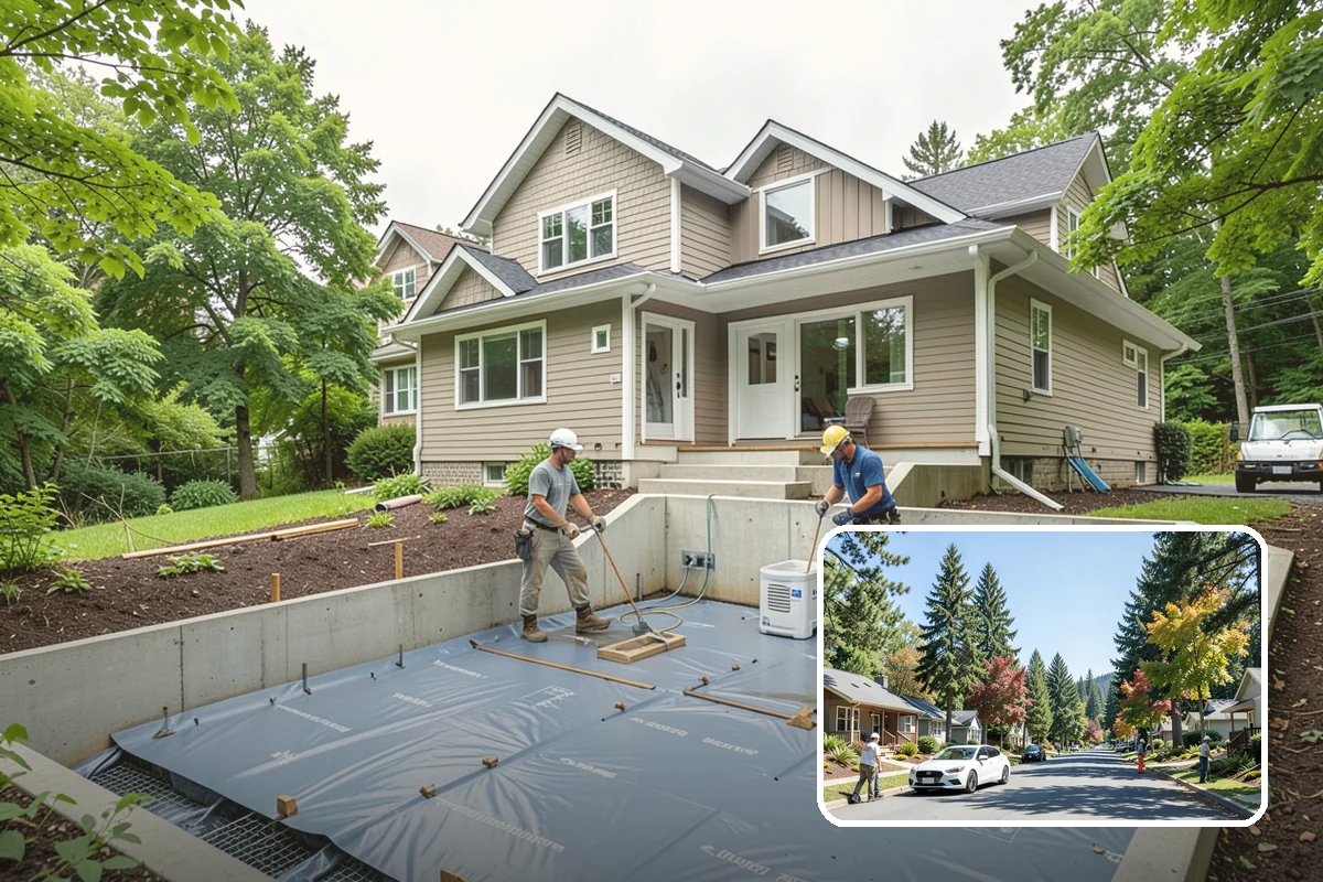 Newel Post Installation in Orting, Pierce County, WA - Anchors the railing for a solid, wobble-free feel