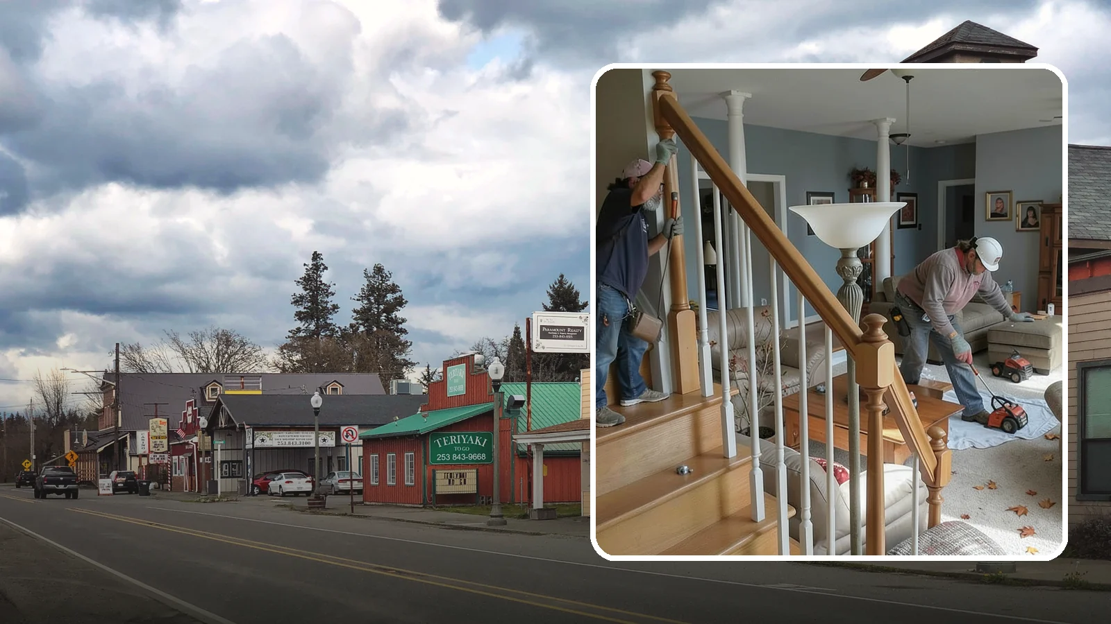 Newel Post Installation in Roy, Pierce County, WA - Sturdy newel posts installed to anchor railings and add a finished stair detail.