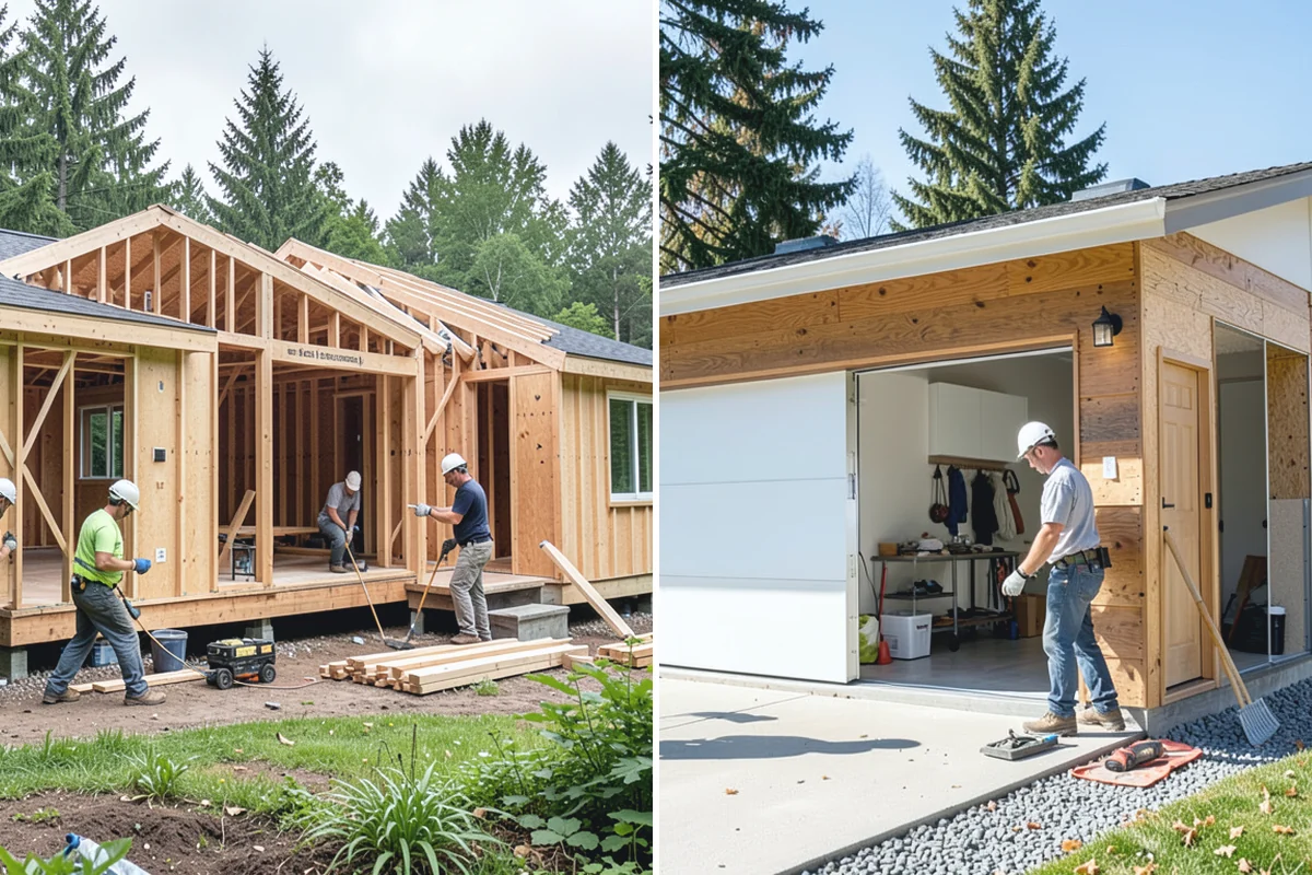 Newel Post Installation in Roy, Pierce County, WA - Locate framing and plan the anchoring method