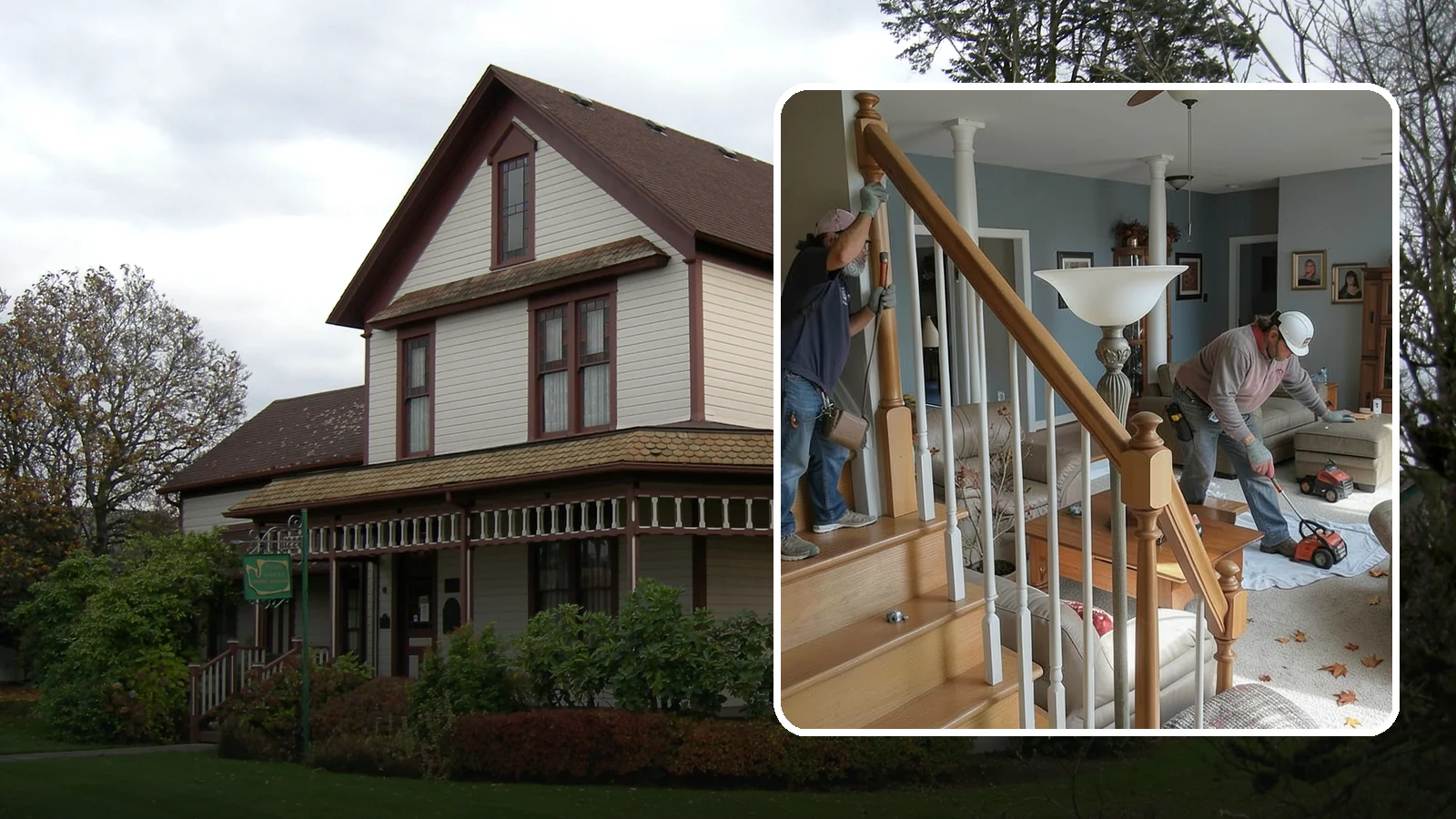 Newel Post Installation in Sumner, Pierce County, WA - Sturdy newel posts installed to anchor railings and add a finished stair detail.