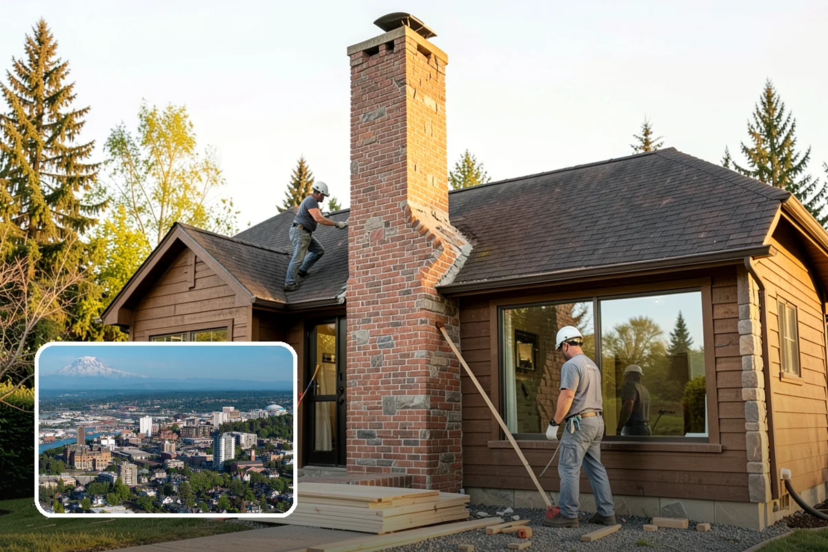 Newel Post Installation in Tacoma, Pierce County, WA - Anchors the railing for a solid, wobble-free feel