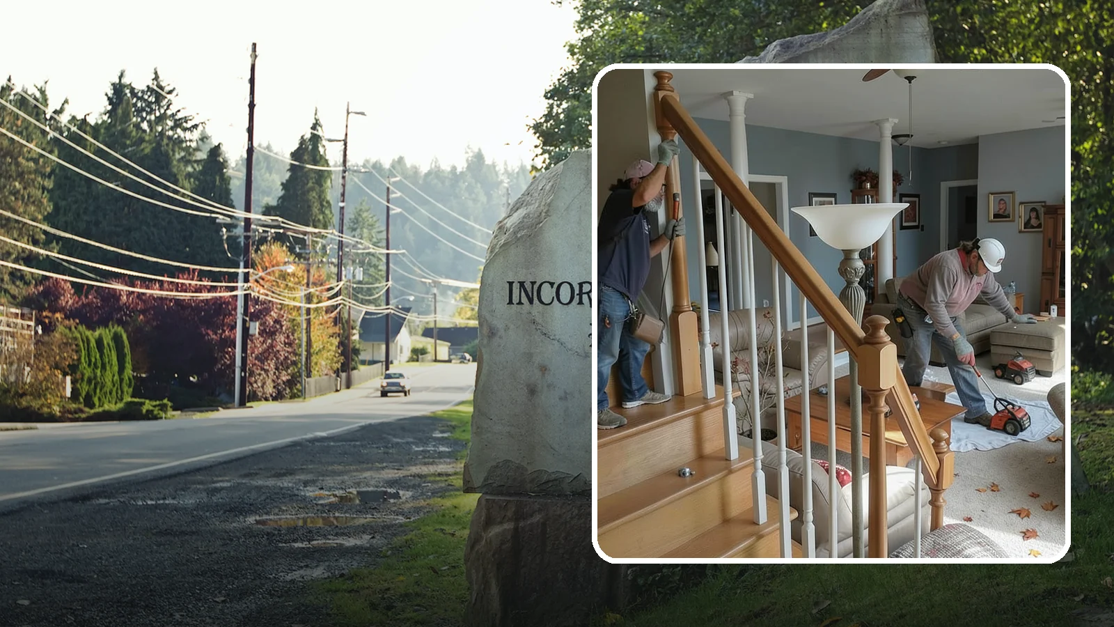 Newel Post Installation in Wilkeson, Pierce County, WA - Sturdy newel posts installed to anchor railings and add a finished stair detail.