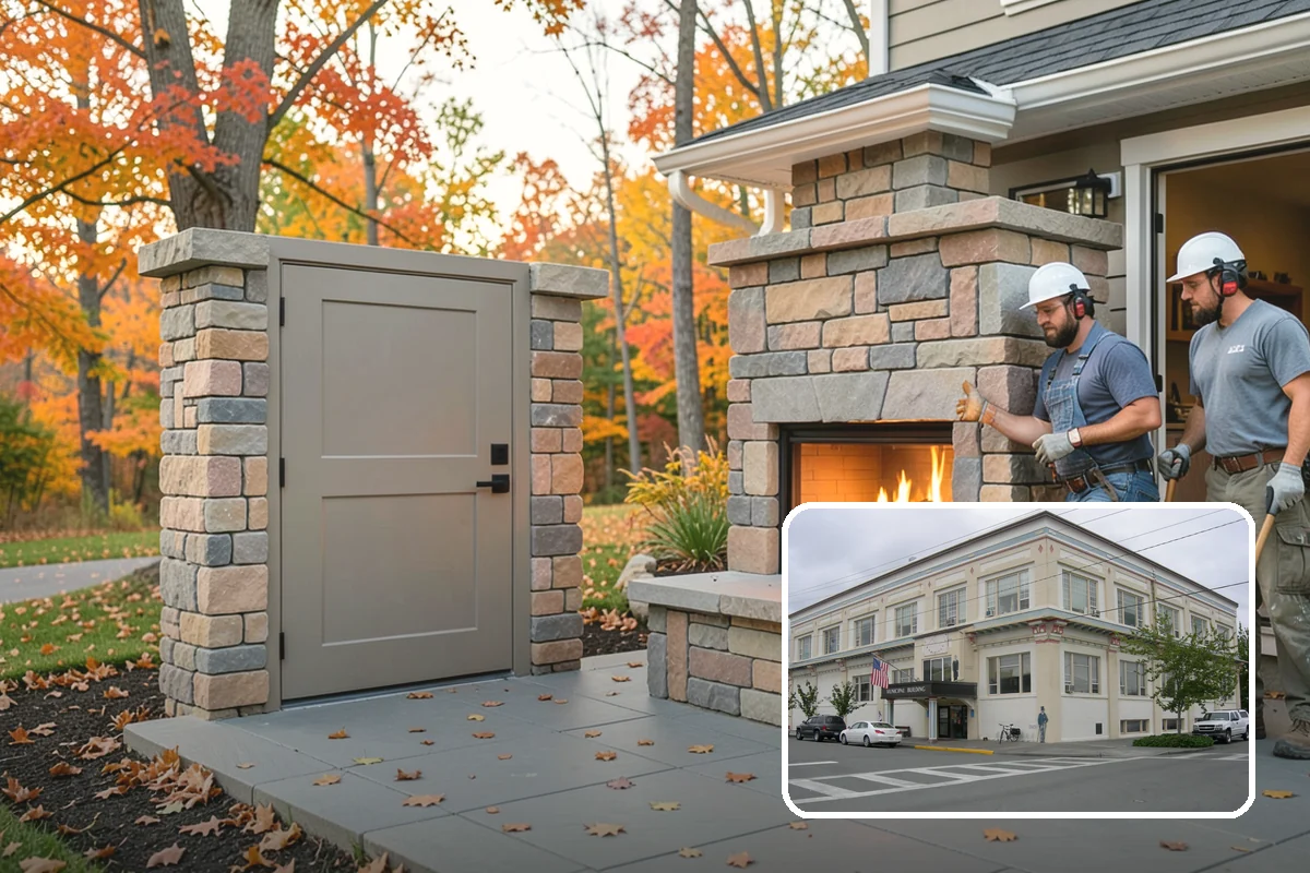 Niche Construction in Anacortes, Skagit County, WA - Adds display or storage without bumping out walls
