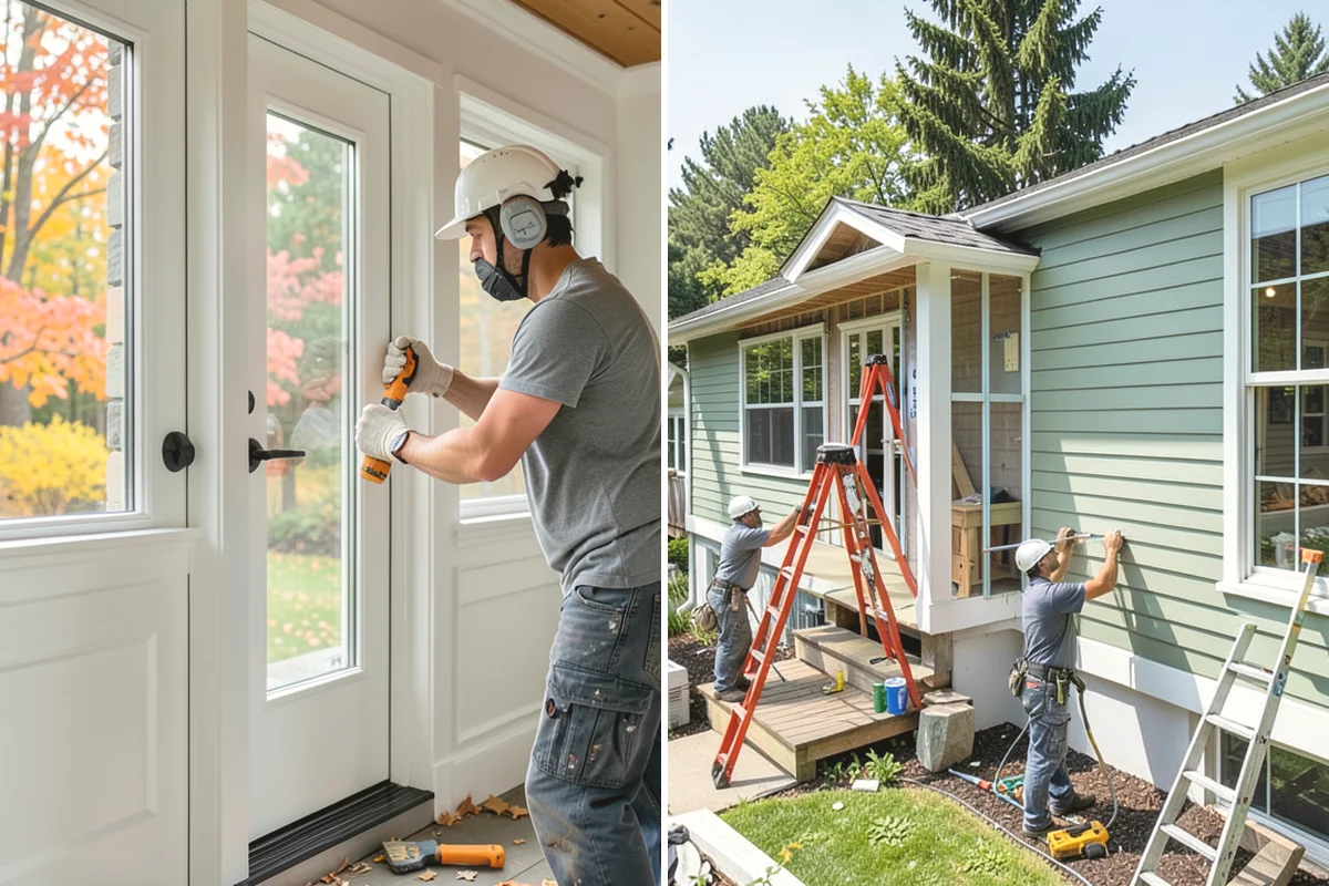Niche Construction in Anacortes, Skagit County, WA - Locate framing and plan the niche