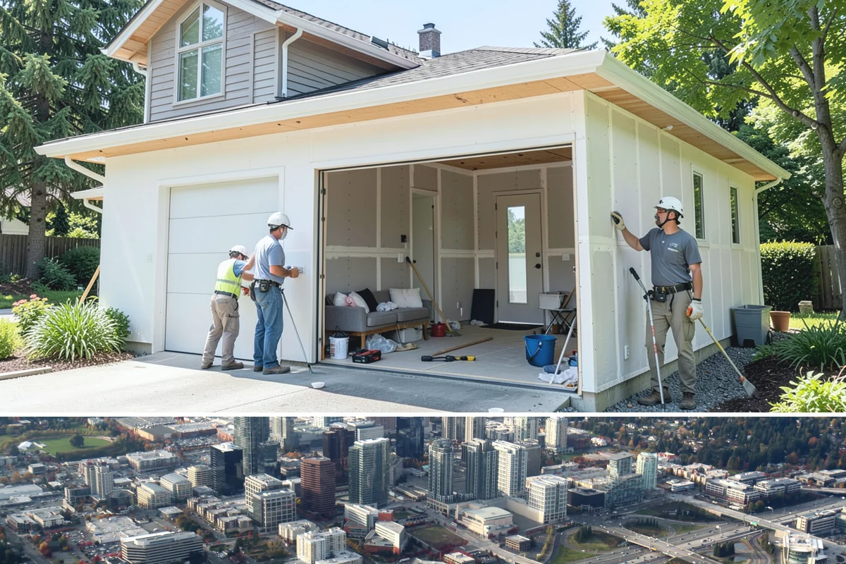 Niche Construction in Bellevue, King County, WA - Niche construction is indoor work that can be completed in any season.