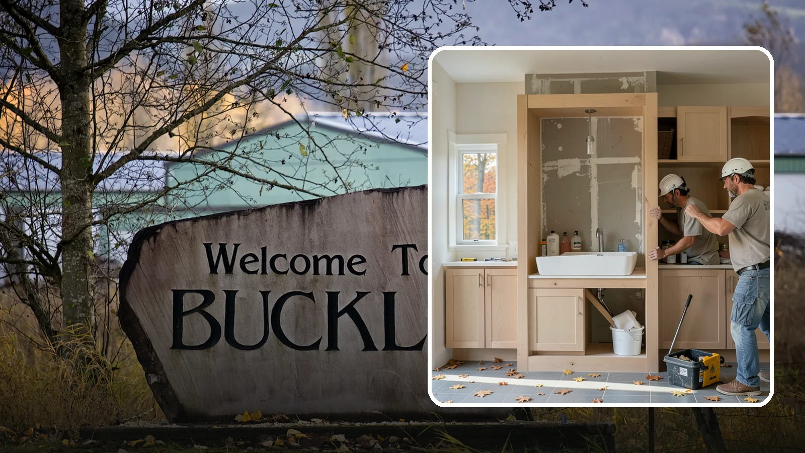 Niche Construction in Buckley, Pierce County, WA - Framing recessed wall niches to display art, add shower storage, or create architectural interest.