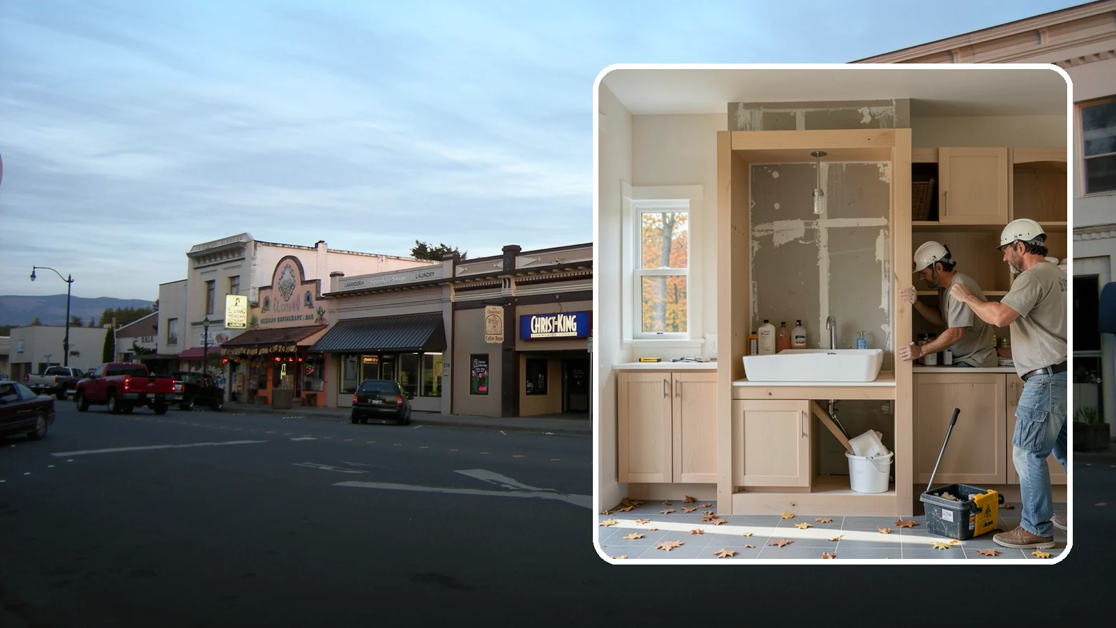 Niche Construction in Burlington, Skagit County, WA - Framing recessed wall niches to display art, add shower storage, or create architectural interest.
