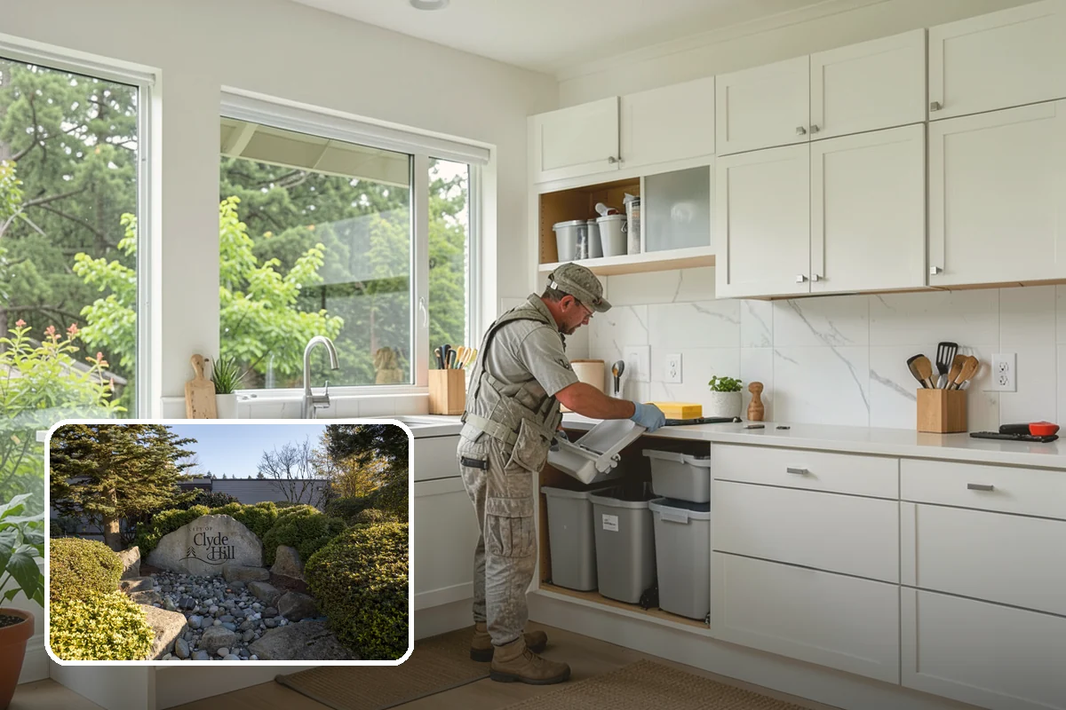 Niche Construction in Clyde Hill, King County, WA - Adds display or storage without bumping out walls