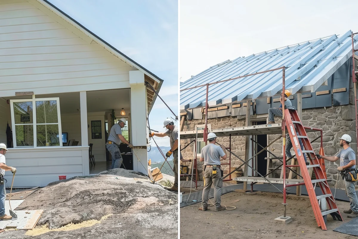 Niche Construction in Coupeville, Island County, WA - Locate framing and plan the niche
