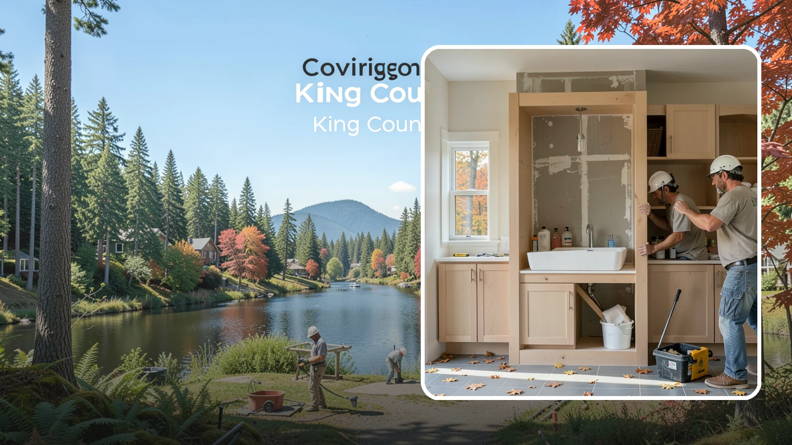 Niche Construction in Covington, King County, WA - Framing recessed wall niches to display art, add shower storage, or create architectural interest.