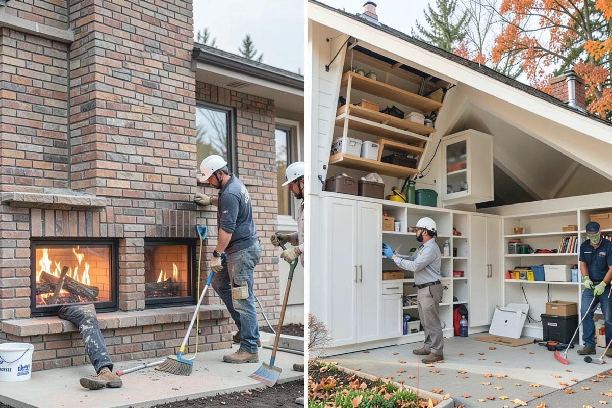 Niche Construction in Des Moines, King County, WA - Locate framing and plan the niche