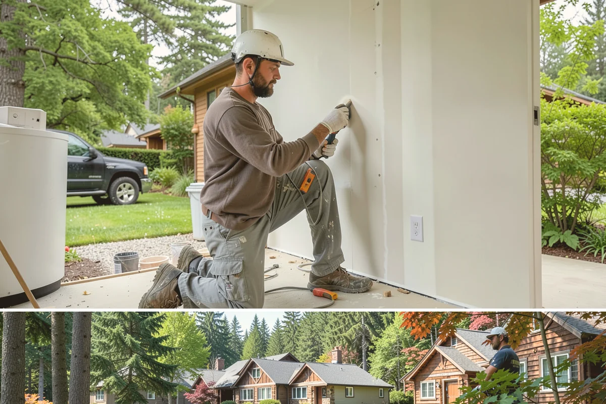 Niche Construction in Edgewood, Pierce County, WA - Niche construction is indoor work that can be completed in any season.