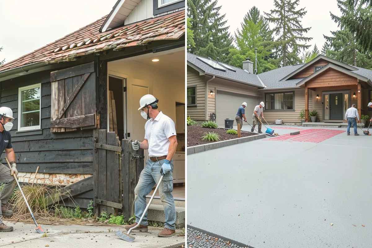 Niche Construction in Edmonds, Snohomish County, WA - Locate framing and plan the niche