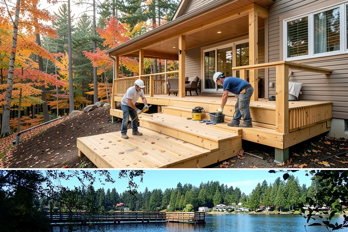 Niche Construction in Federal Way, King County, WA - Niche construction is indoor work that can be completed in any season.