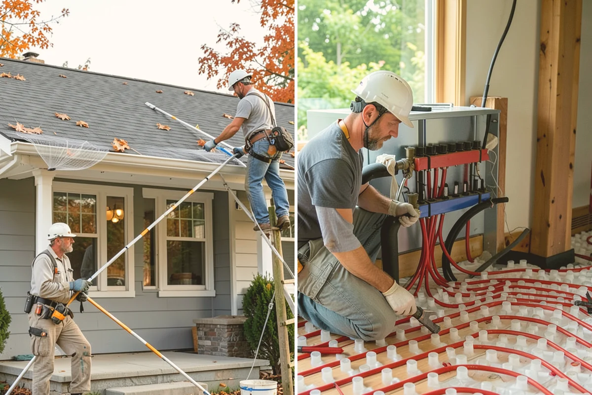 Niche Construction in Fife, Pierce County, WA - Locate framing and plan the niche