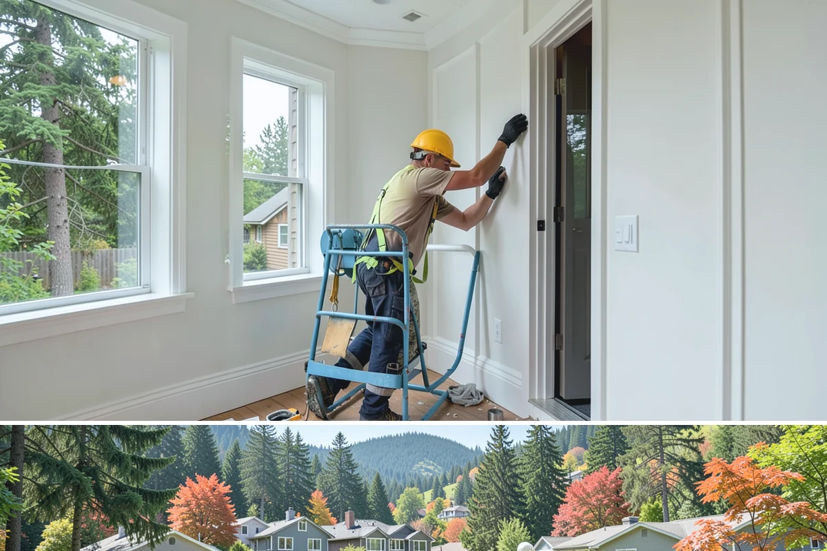 Niche Construction in Fircrest, Pierce County, WA - Niche construction is indoor work that can be completed in any season.