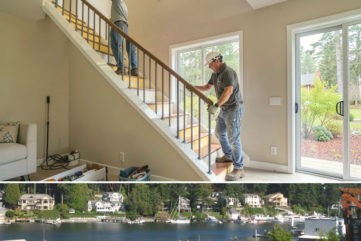 Niche Construction in Gig Harbor, Pierce County, WA - Niche construction is indoor work that can be completed in any season.