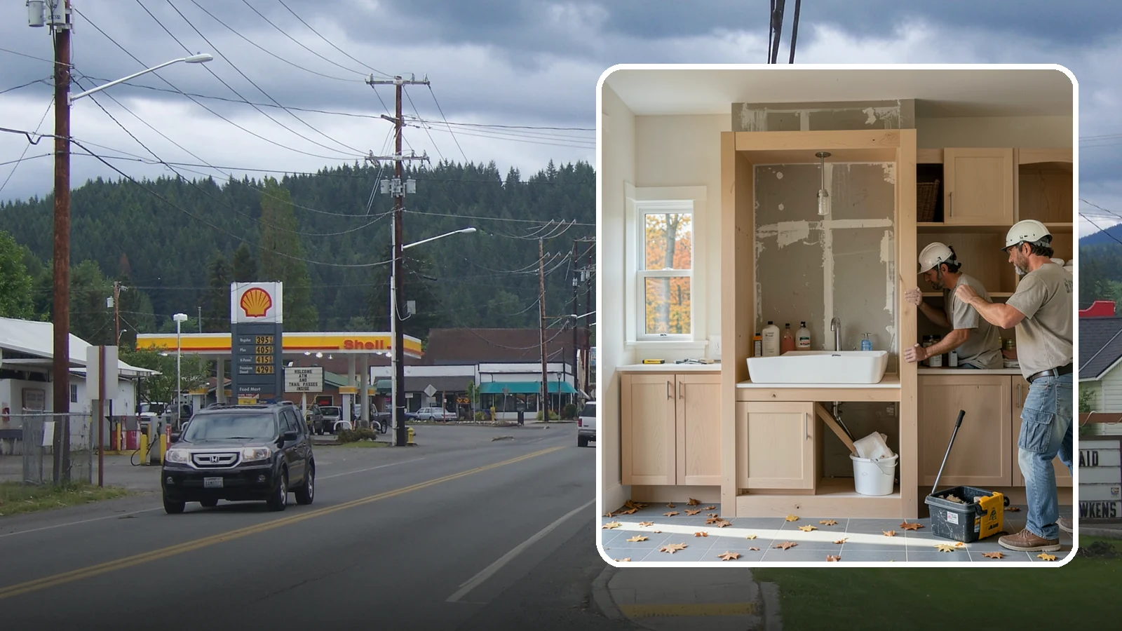 Niche Construction in Granite Falls, Snohomish County, WA - Framing recessed wall niches to display art, add shower storage, or create architectural interest.