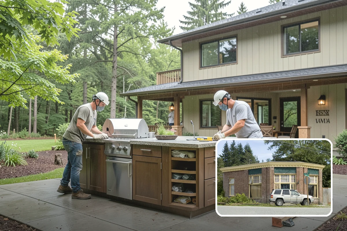 Niche Construction in Hamilton, Skagit County, WA - Adds display or storage without bumping out walls