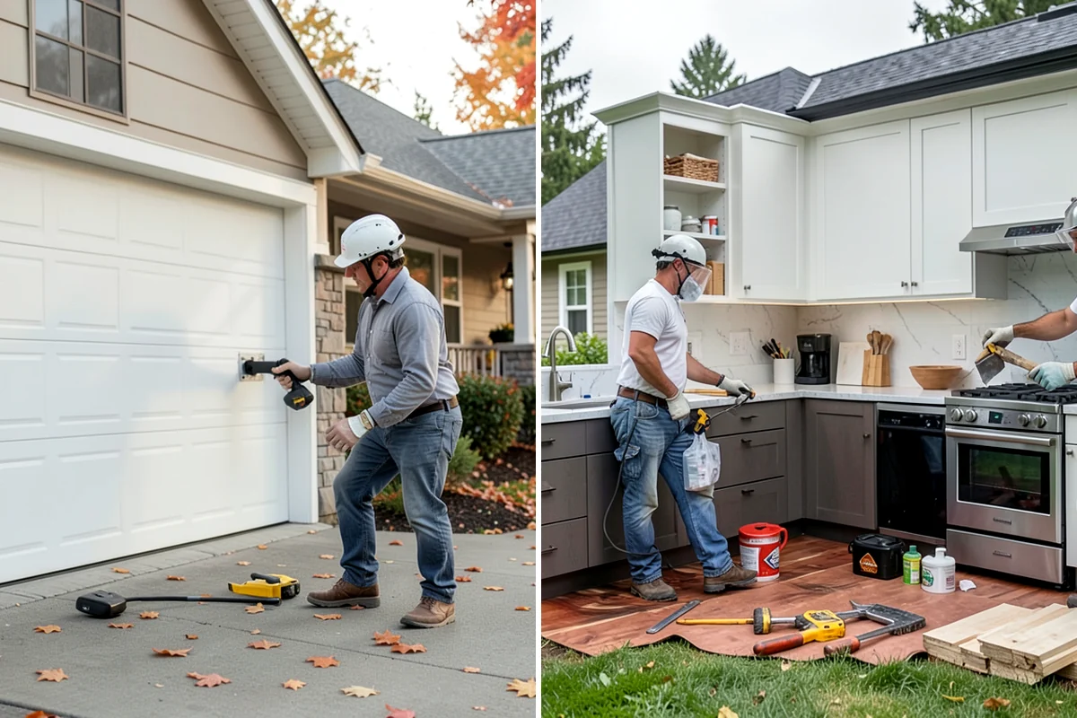 Niche Construction in Hunts Point, King County, WA - Locate framing and plan the niche