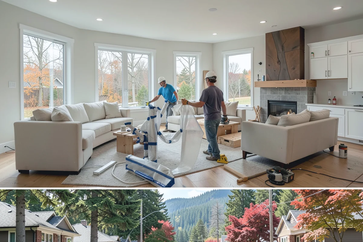 Niche Construction in Hunts Point, King County, WA - Niche construction is indoor work that can be completed in any season.