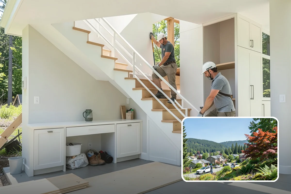 Niche Construction in Index, Snohomish County, WA - Adds display or storage without bumping out walls