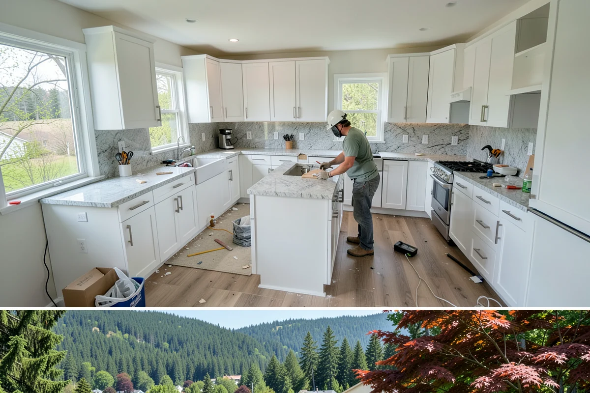 Niche Construction in Index, Snohomish County, WA - Niche construction is indoor work that can be completed in any season.